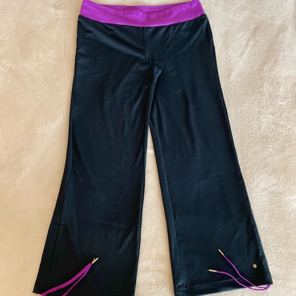 Champion Active Crop Tie Hem Leggings - Size S - Picture 5 of 13